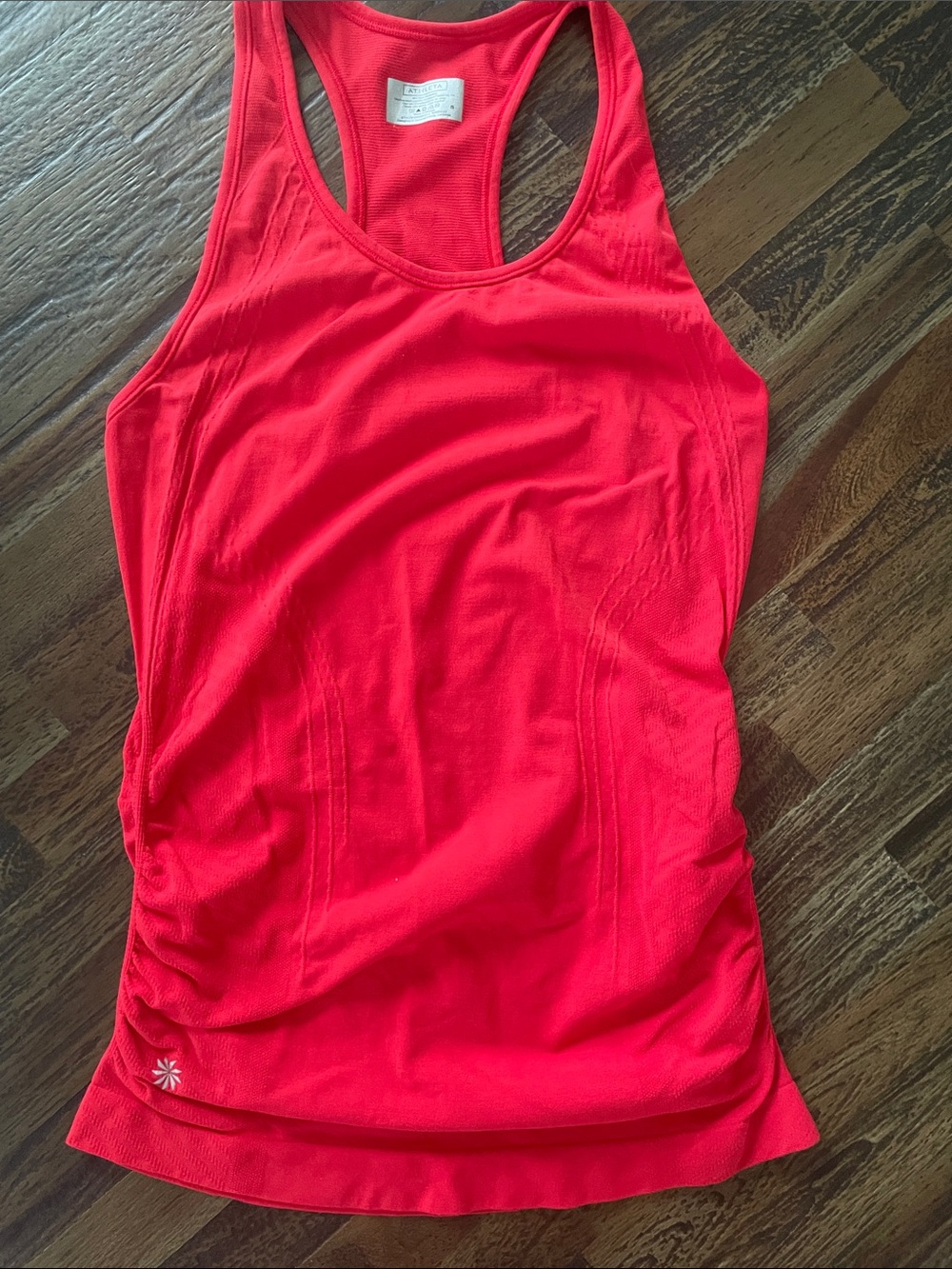 Athleta Bright Red Racerback Tank